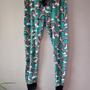 Unicorn Rainbow Womens Pajama Pants